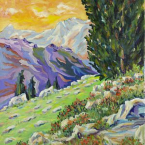 Paysage montagne E. ROCHE