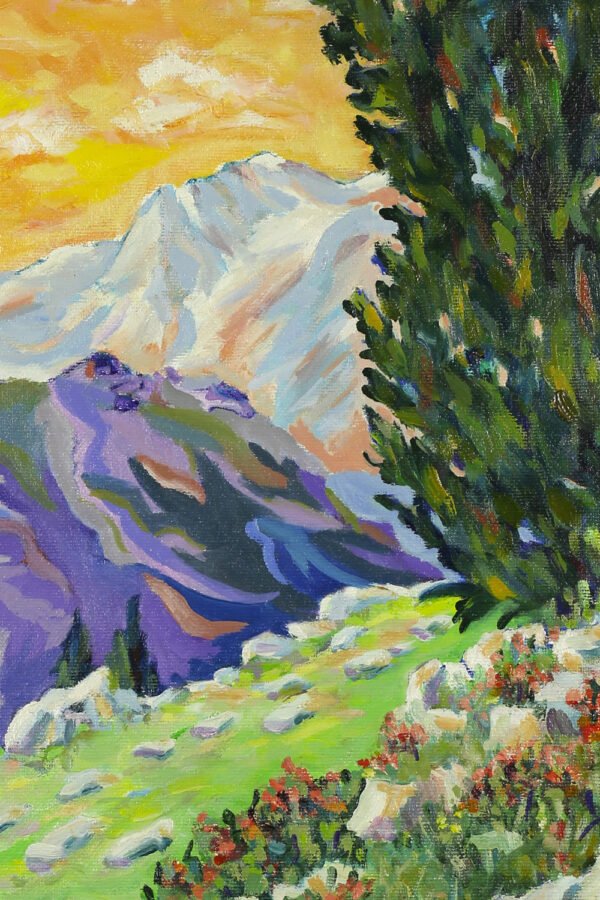 Paysage montagne E. ROCHE