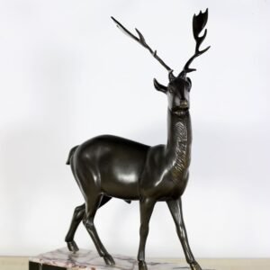 Statue Cerf- Irénée Rochard