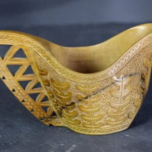 Coupe de mariage bois sculpté