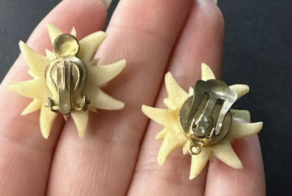 Boucle d’oreille Edelweiss