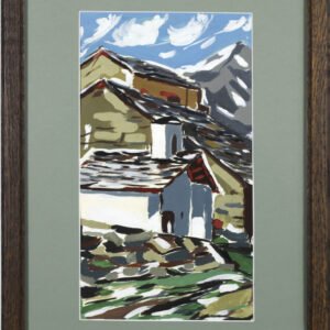 Peinture Chapelle de Tignes