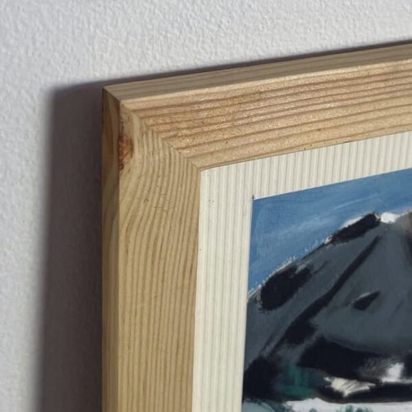 Peinture Chalet en montagne – Image 3