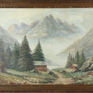 Peinture chalets alpins de EGNAR