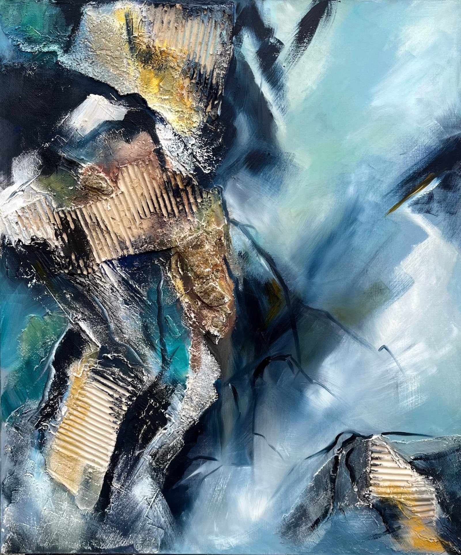 TIELOR peinture "Grand Escalier 1"