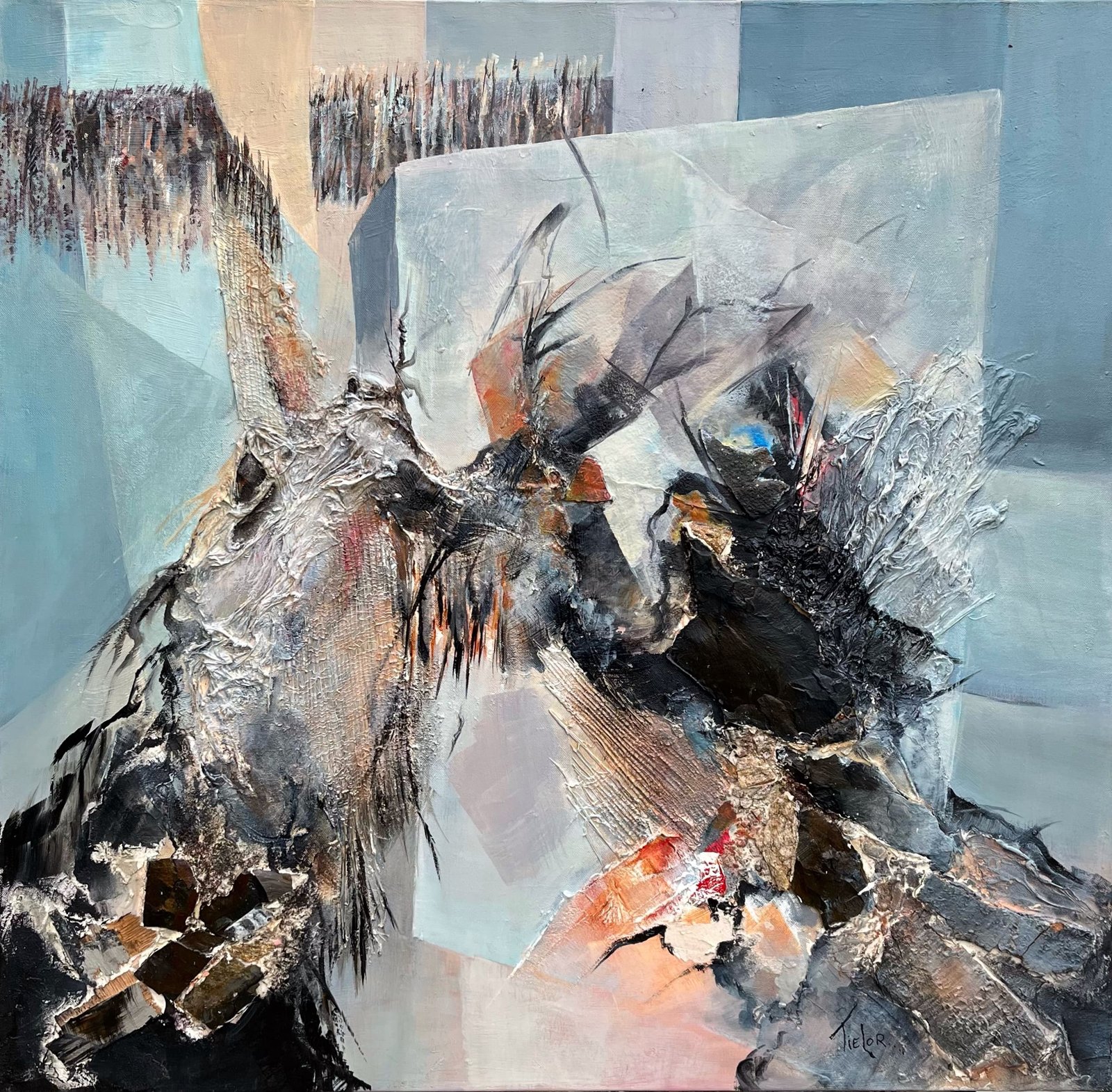 TIELOR peinture "Racines 1"