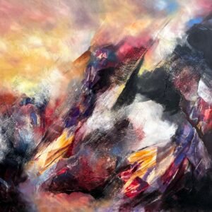 TIELOR peinture  " Vent des Cimes"