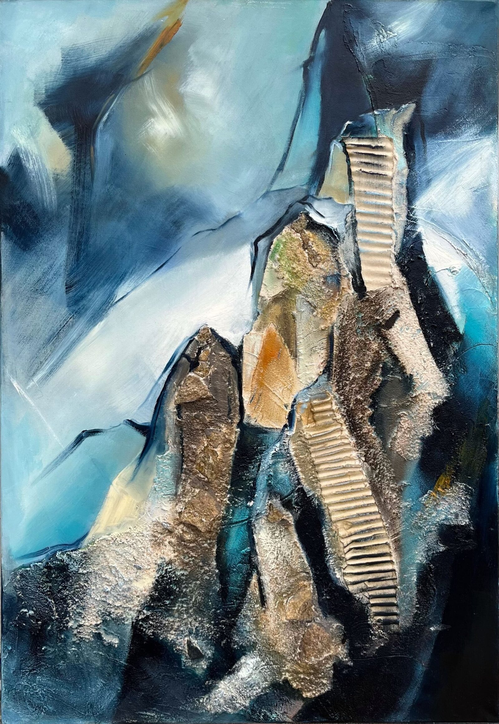 TIELOR peinture "Grand Escalier 2