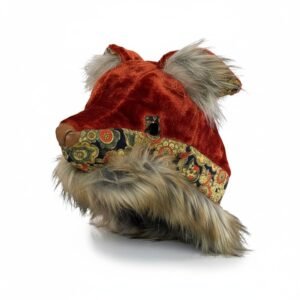 MEYER-BERTHAUD sculpture textile Renard Rouille