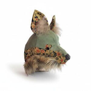 MEYER-BERTHAUD sculpture textile Renard Vert