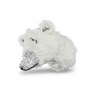 MEYER-BERTHAUD sculpture textile Ours Polaire