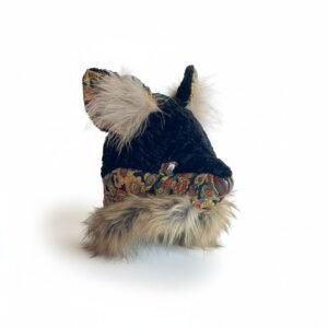 MEYER-BERTHAUD sculpture textile Renard Noir