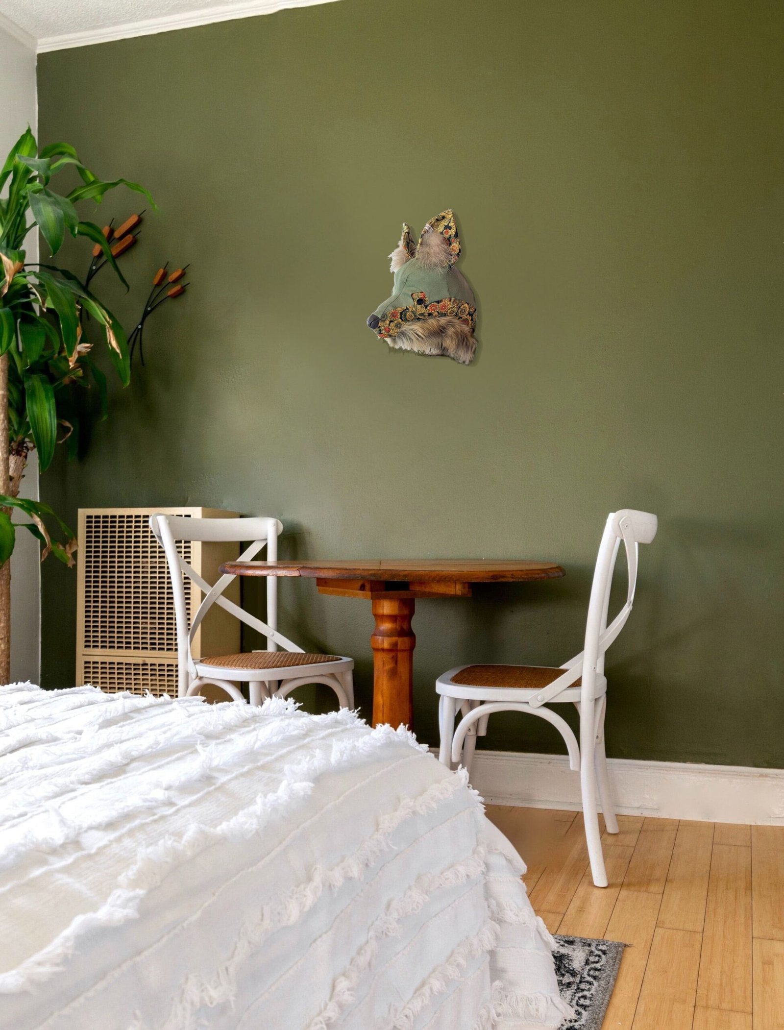 MEYER-BERTHAUD sculpture textile Renard Vert – Image 4