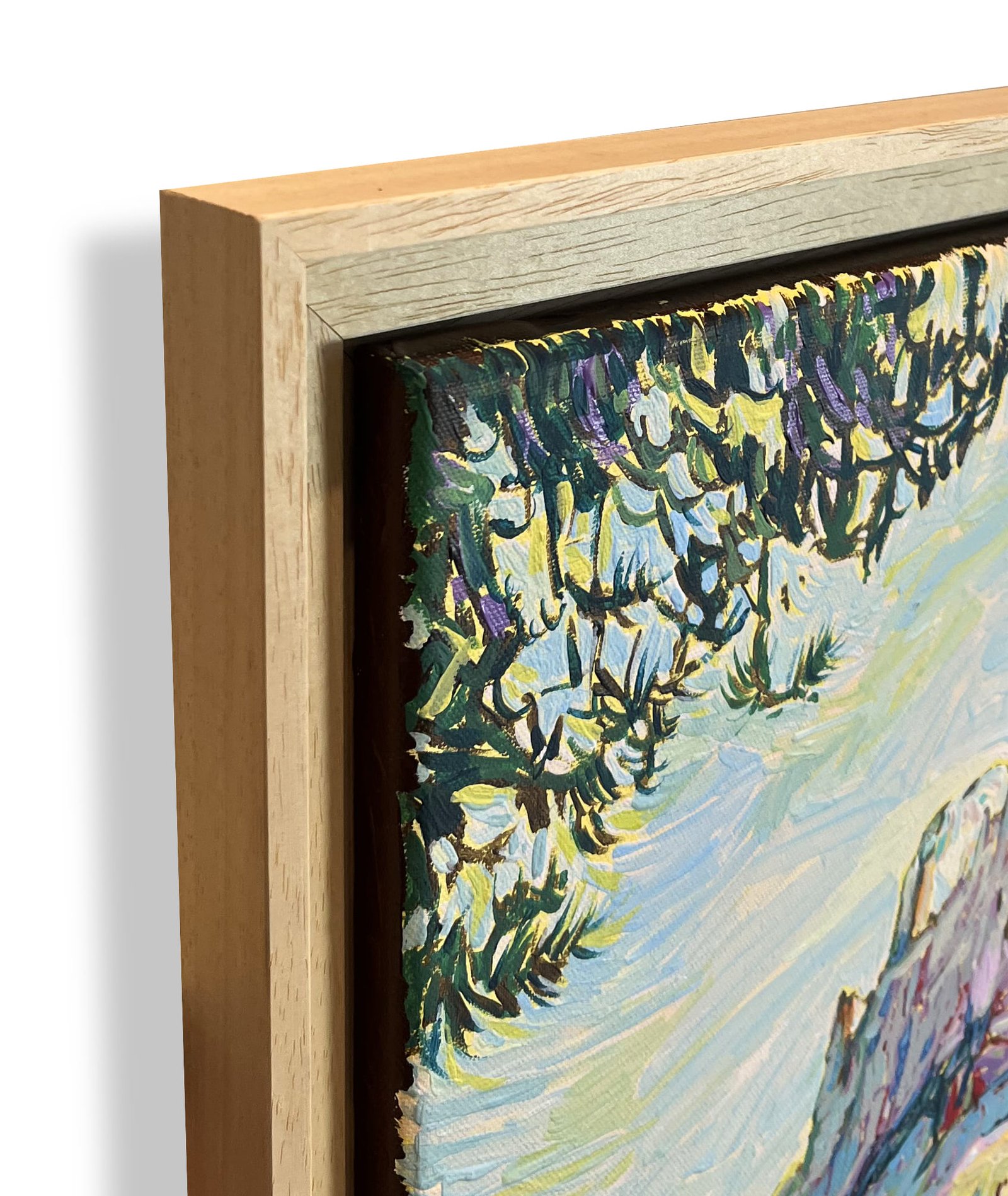 S. MATHIEU peinture Vercors "rocher de Combeau" – Image 3