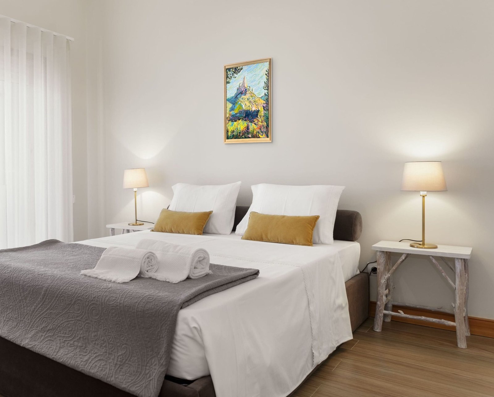 S. MATHIEU peinture Vercors "rocher de Combeau" – Image 4