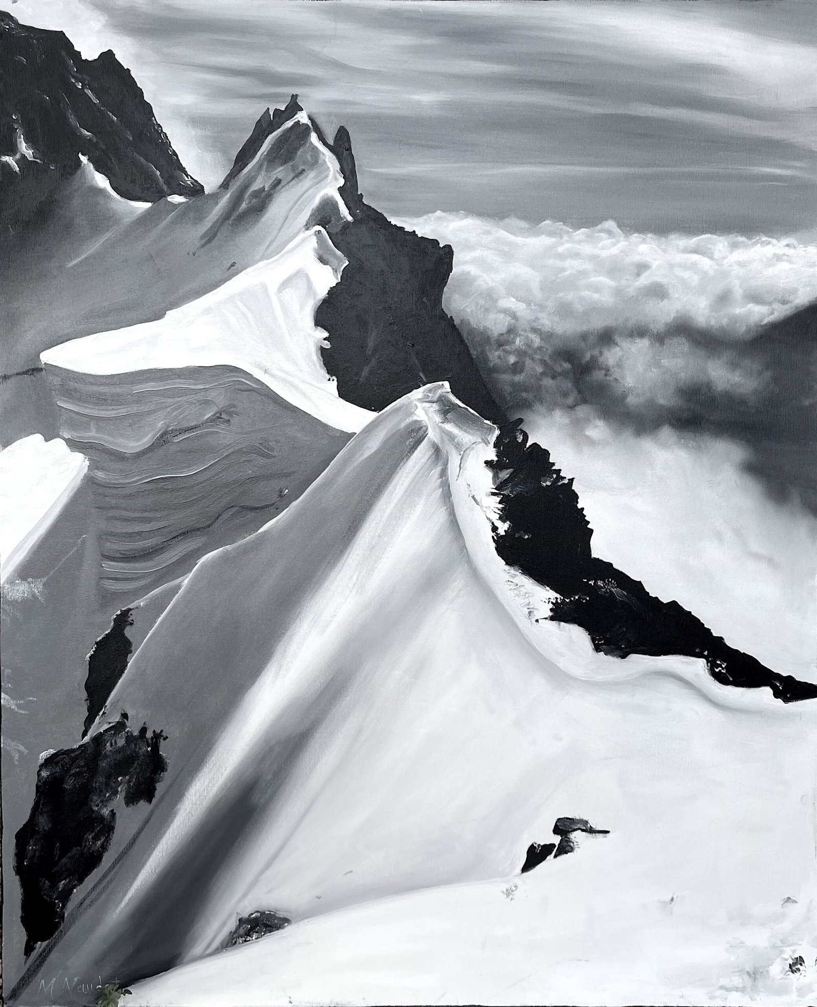 peinture chemin de Rochefort