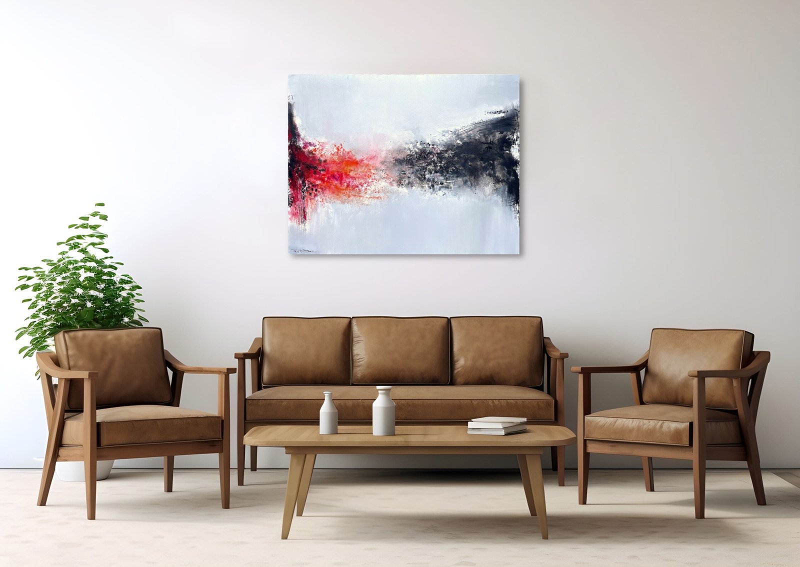 TRISTAN peinture abstraction lyrique 3 – Image 4