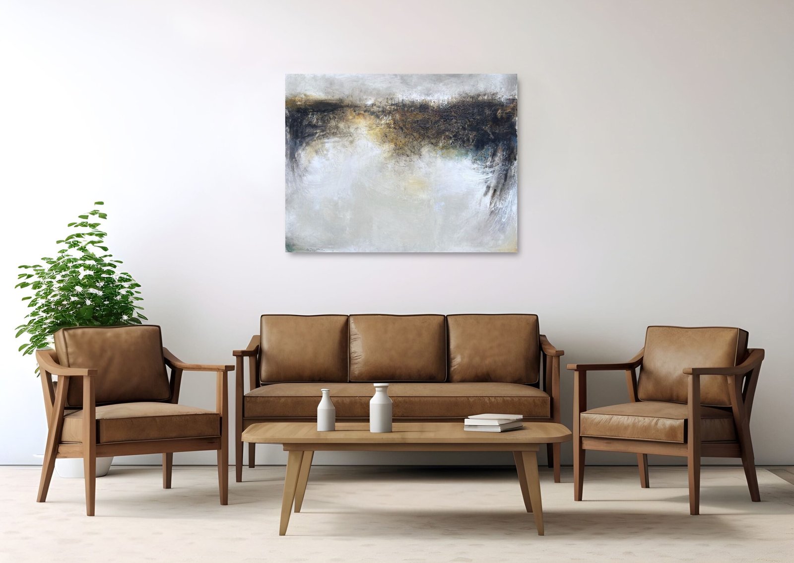 TRISTAN peinture abstraction lyrique 5 – Image 4