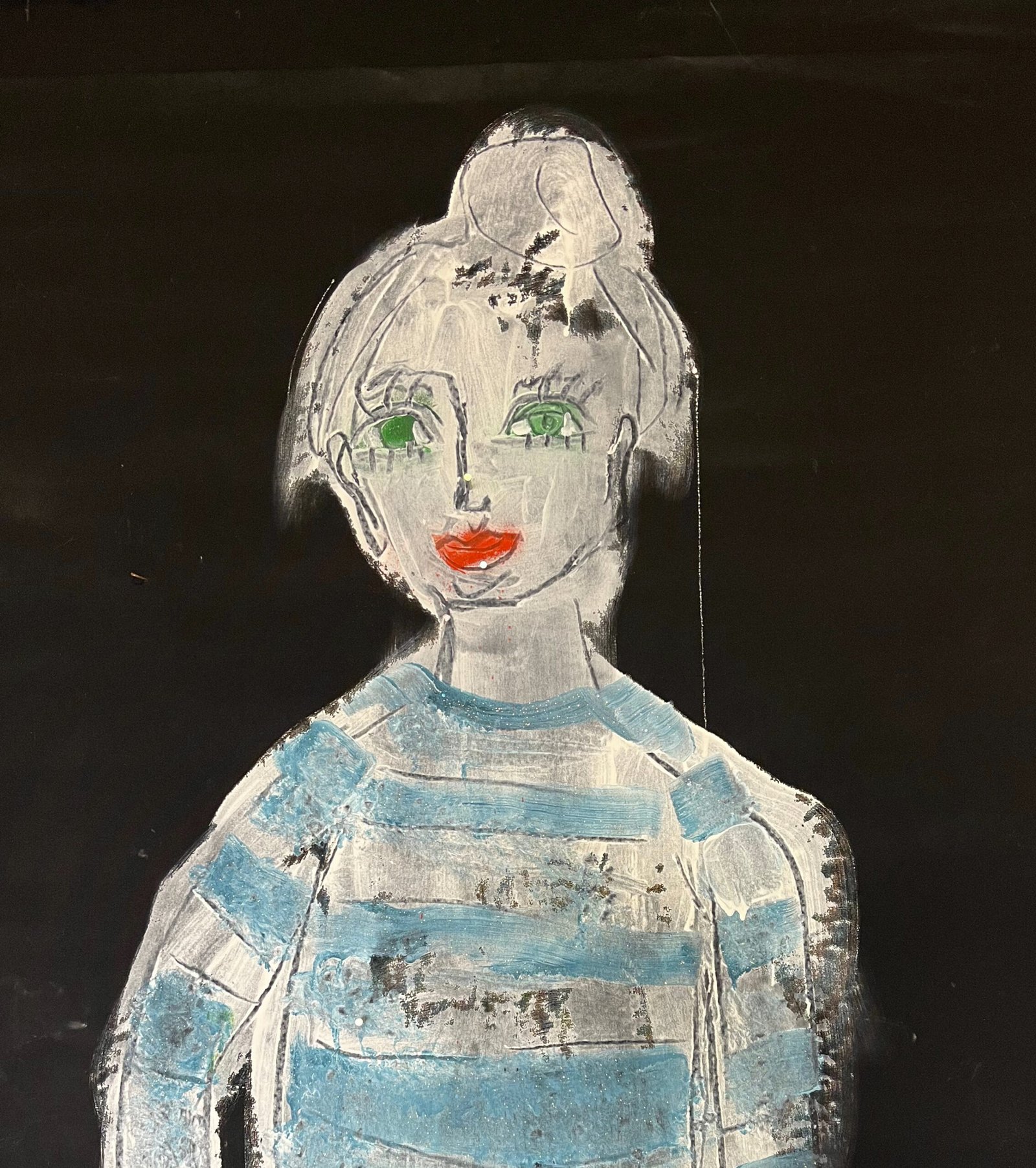 PAM peinture contemporaine "La photographe" – Image 2