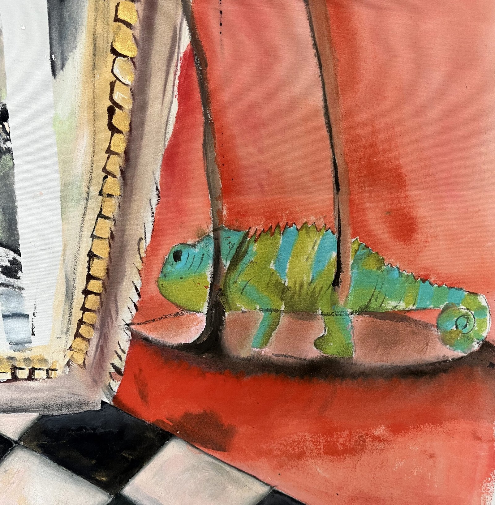 PAM peinture contemporaine "L'échappée des cases" – Image 2