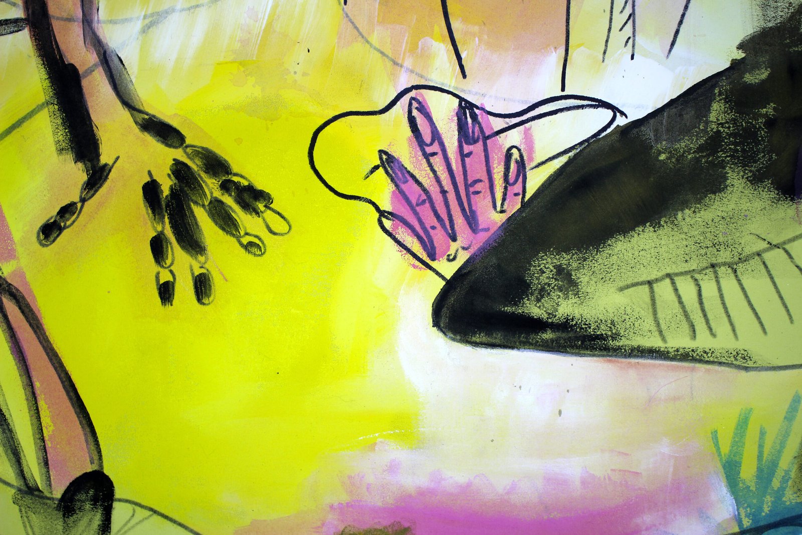 PAM peinture contemporaine "Human adventure" – Image 3