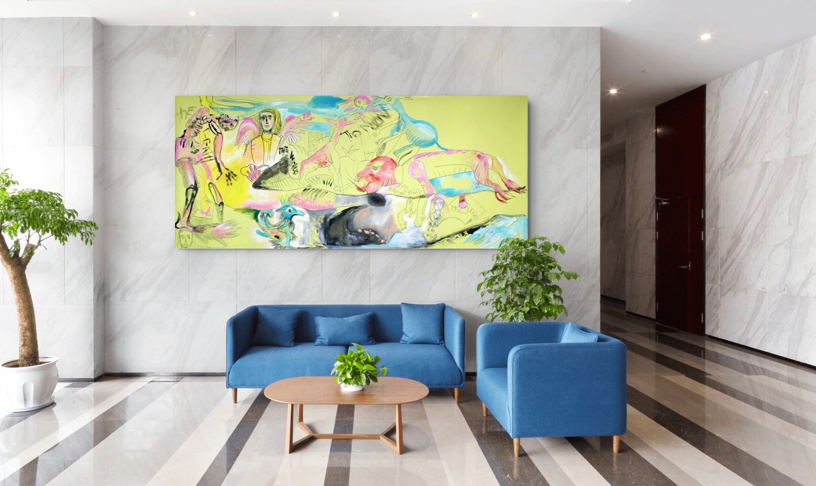 PAM peinture contemporaine "Human adventure" – Image 4