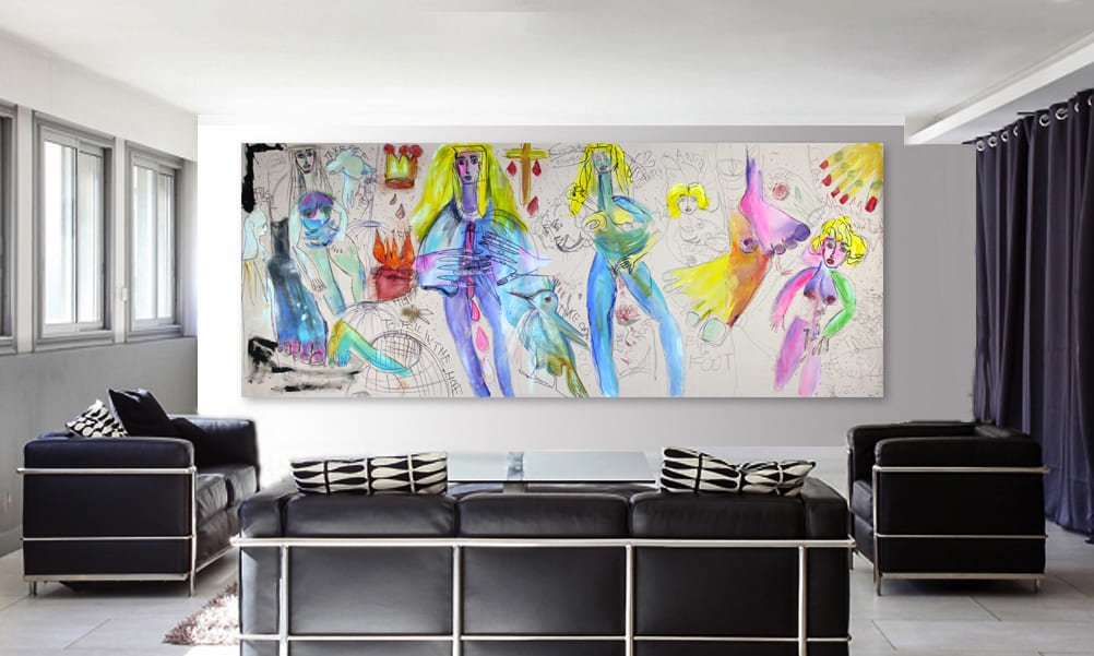 PAM peinture contemporaine "Life" – Image 6