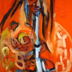 PAM peinture contemporaine "Alice fall"