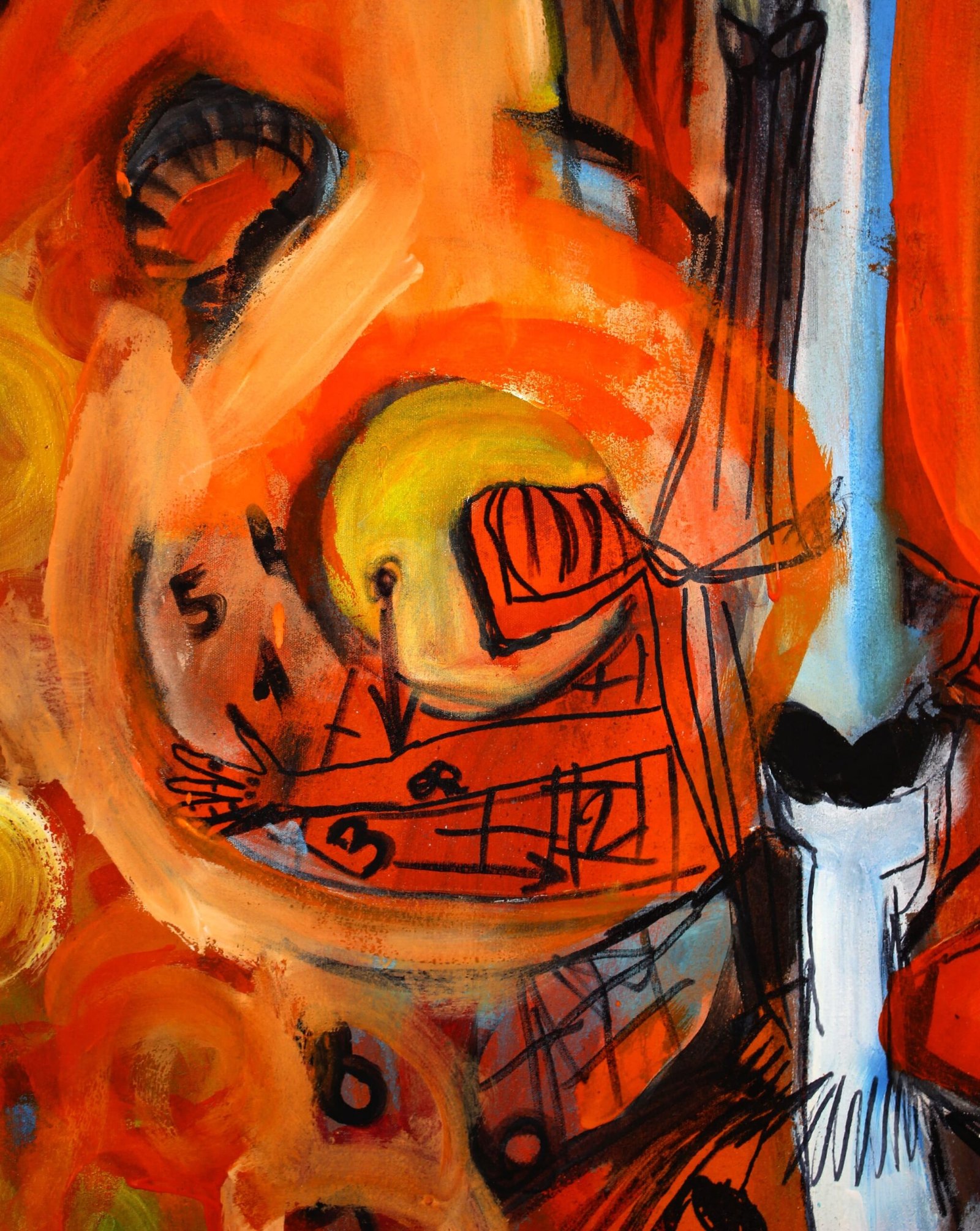 PAM peinture contemporaine "Alice fall" – Image 3