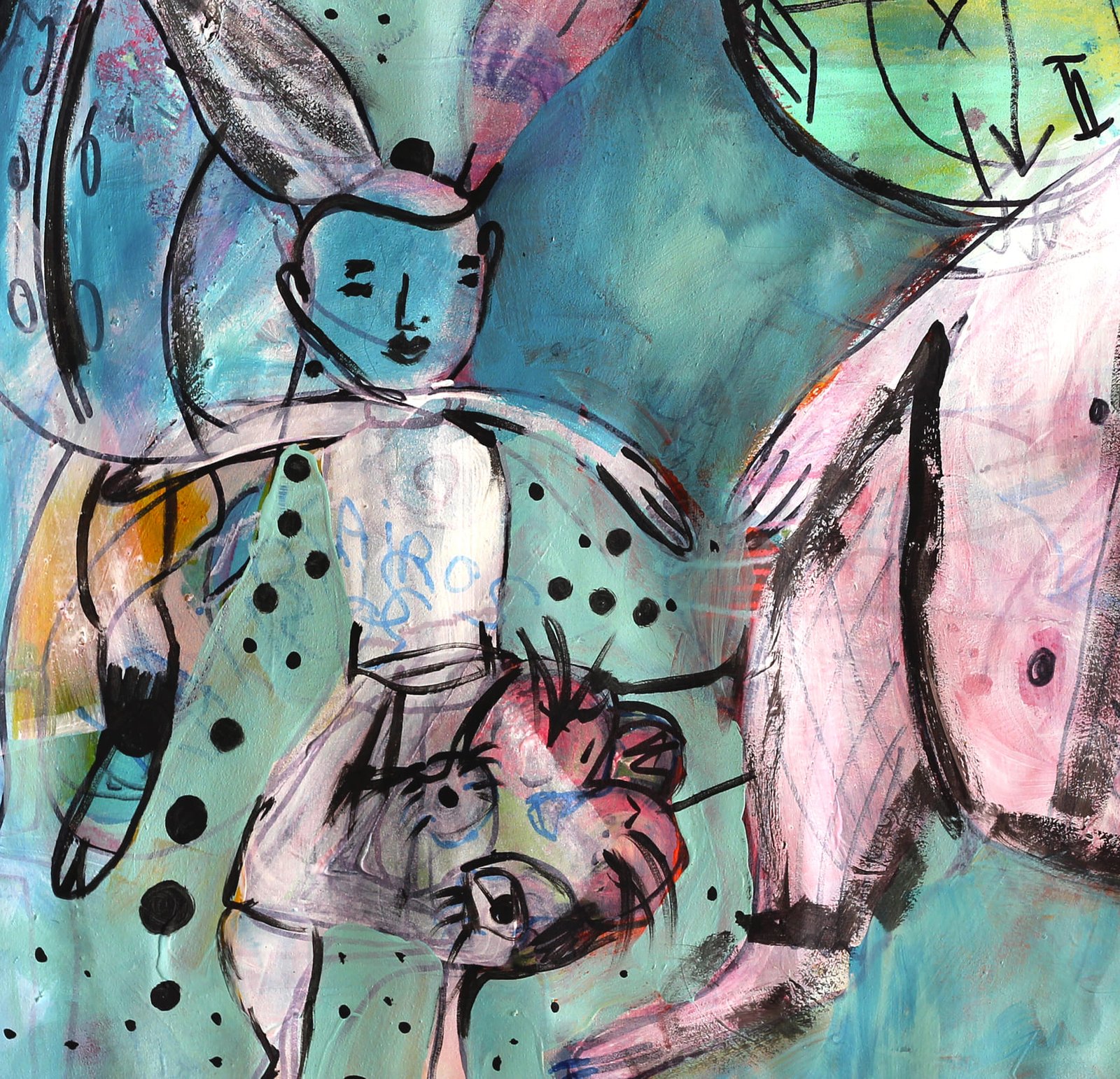 PAM peinture contemporaine "Drink me" – Image 2