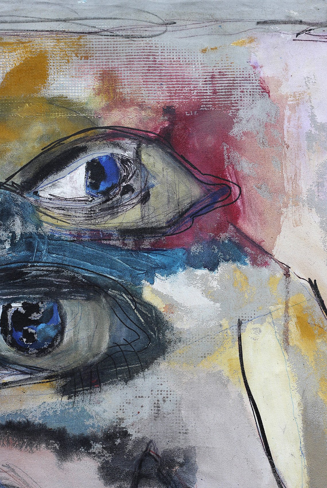 PAM peinture contemporaine "Horses" – Image 3