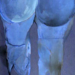 PAM peinture contemporaine "Blue jean"