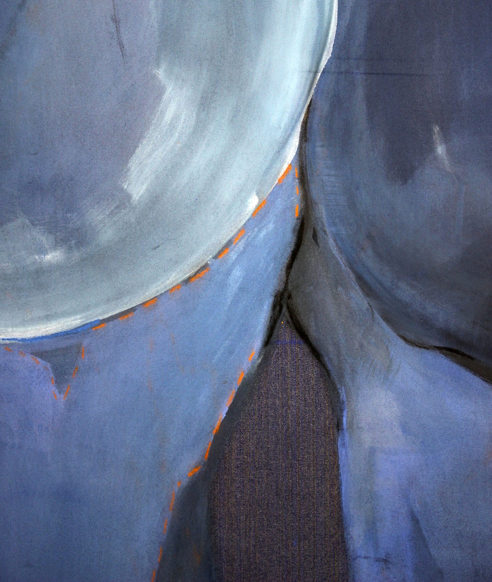 PAM peinture contemporaine "Blue jean" – Image 2