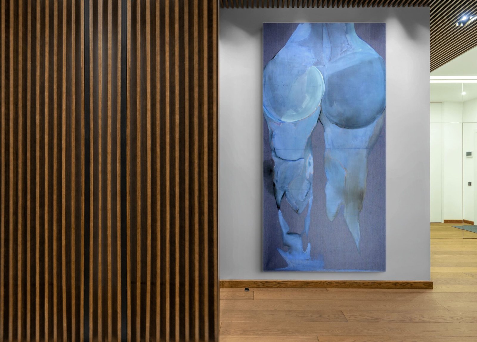 PAM peinture contemporaine "Blue jean" – Image 3