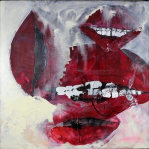 PAM peinture contemporaine "Mouth 1"