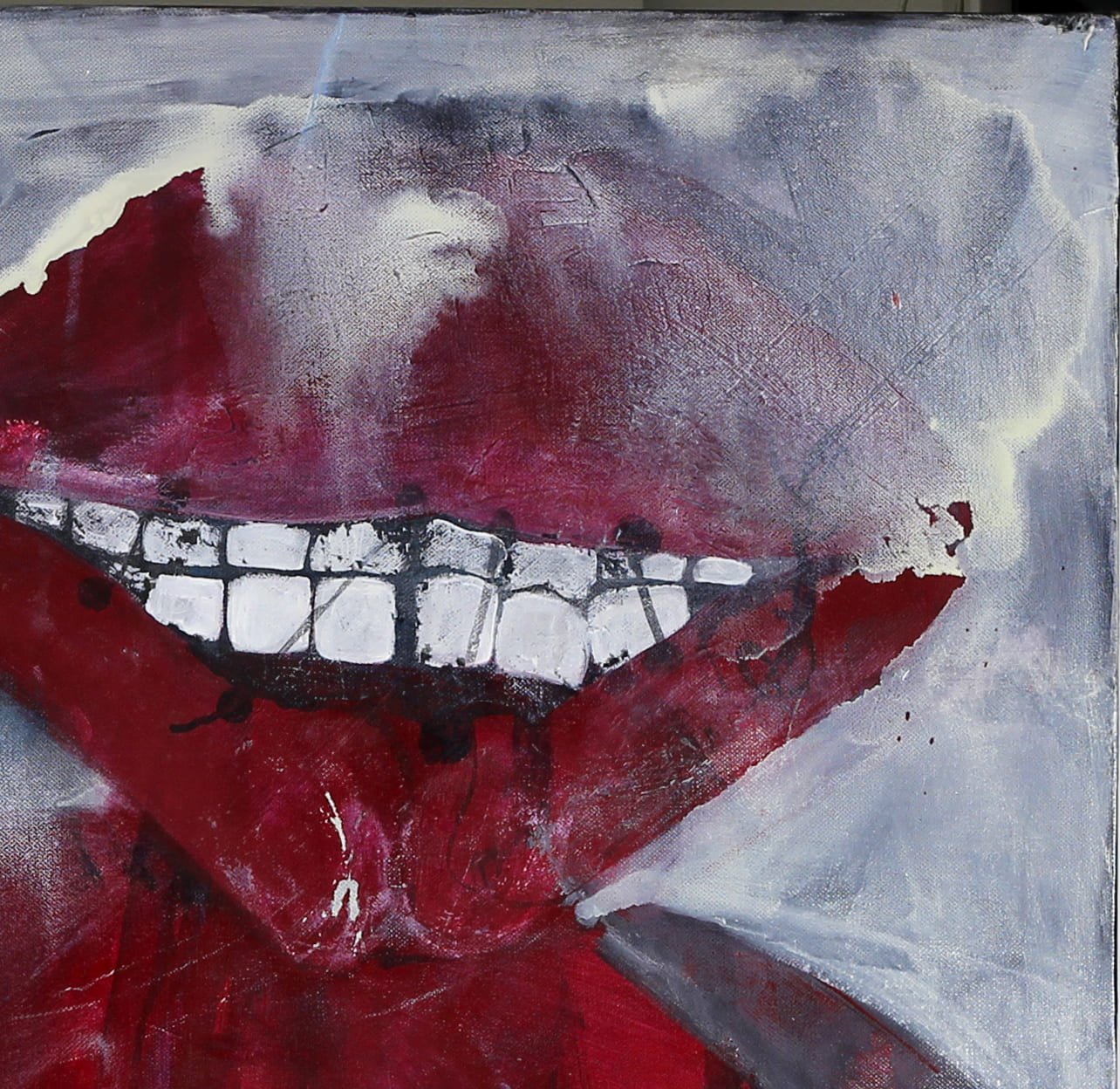 PAM peinture contemporaine "Mouth 1" – Image 2