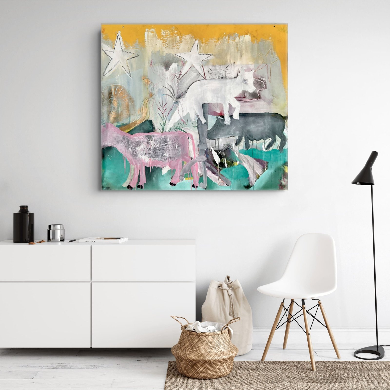 PAM peinture contemporaine "WOLF" – Image 3